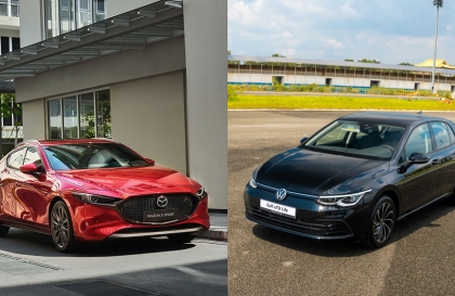 Không còn Honda Civic Type R, cũng chẳng còn Ford Focus, Volkswagen Golf đành hài lòng chọn Mazda3 Sport làm đối thủ